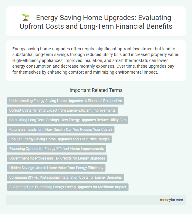 Energy-Saving Home Upgrades: Evaluating Upfront Costs and Long-Term Financial Benefits