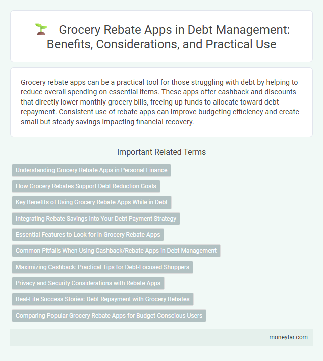 Grocery Rebate Apps in Debt Management: Benefits, Considerations, and Practical Use