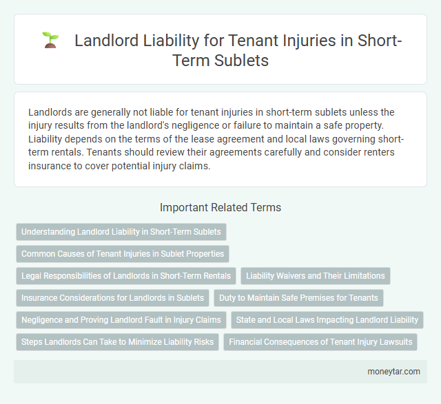 Landlord Liability for Tenant Injuries in Short-Term Sublets