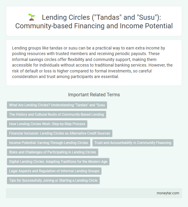Lending Circles (Tandas and Susu): Community-based Financing and Income Potential