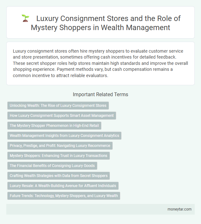 Luxury Consignment Stores and the Role of Mystery Shoppers in Wealth Management