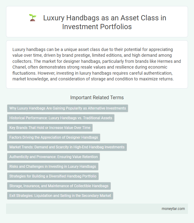 Luxury Handbags as an Asset Class in Investment Portfolios