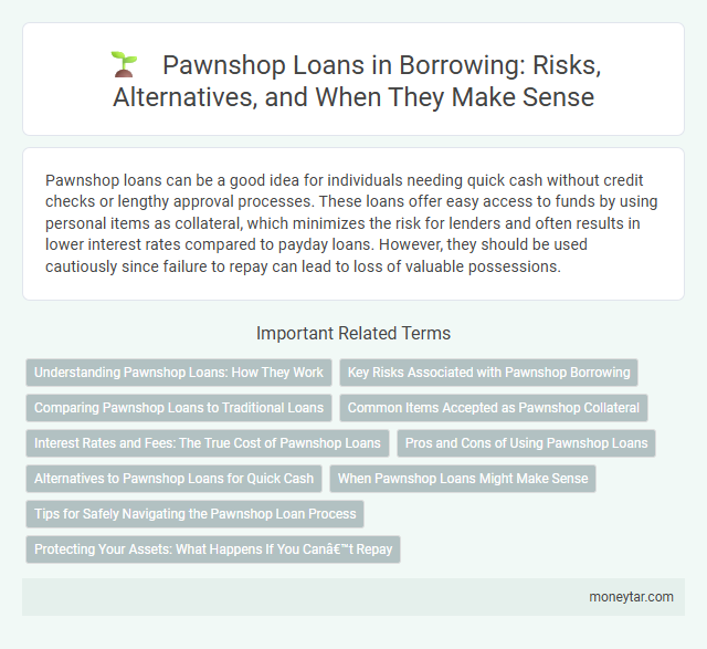 Pawnshop Loans in Borrowing: Risks, Alternatives, and When They Make Sense
