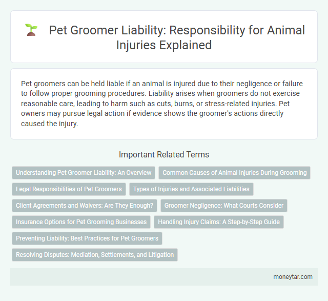 Pet Groomer Liability: Responsibility for Animal Injuries Explained