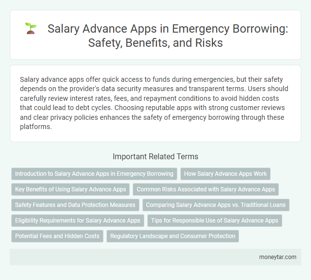 Salary Advance Apps in Emergency Borrowing: Safety, Benefits, and Risks