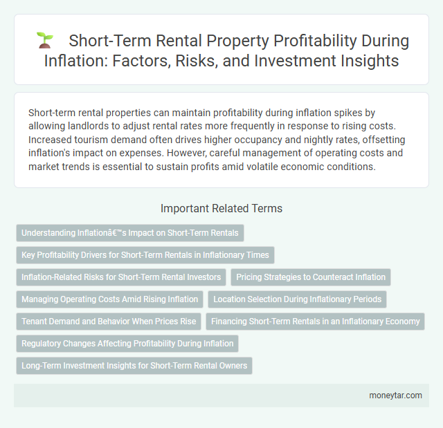 Short-Term Rental Property Profitability During Inflation: Factors, Risks, and Investment Insights