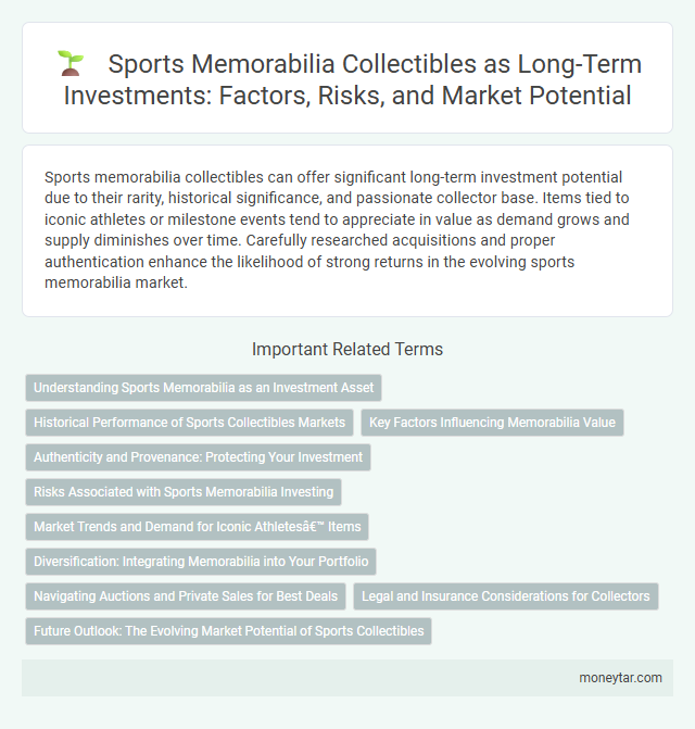Sports Memorabilia Collectibles as Long-Term Investments: Factors, Risks, and Market Potential
