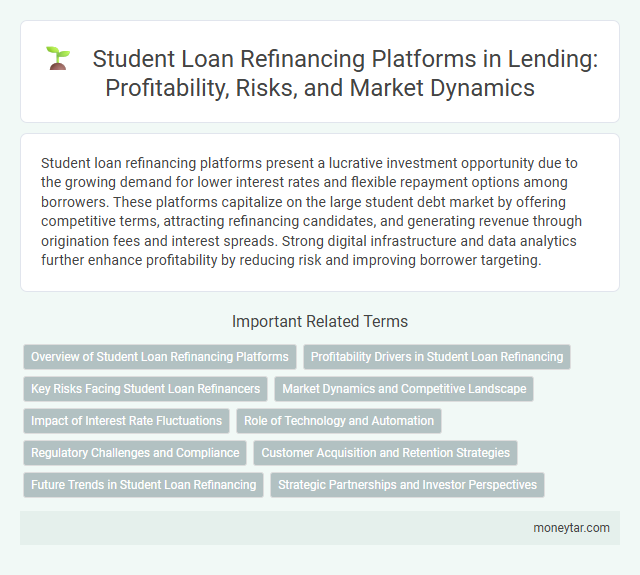 Student Loan Refinancing Platforms in Lending: Profitability, Risks, and Market Dynamics