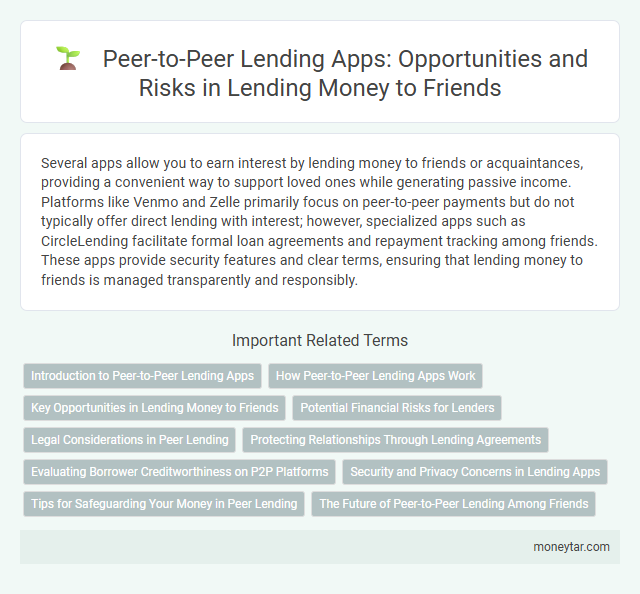 Peer-to-Peer Lending Apps: Opportunities and Risks in Lending Money to Friends