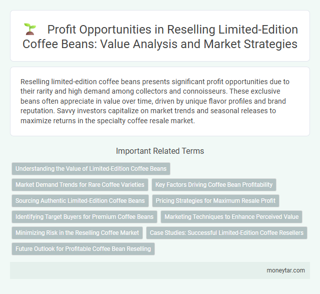 Profit Opportunities in Reselling Limited-Edition Coffee Beans: Value Analysis and Market Strategies
