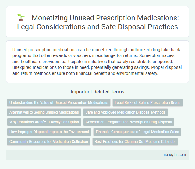 Monetizing Unused Prescription Medications: Legal Considerations and Safe Disposal Practices