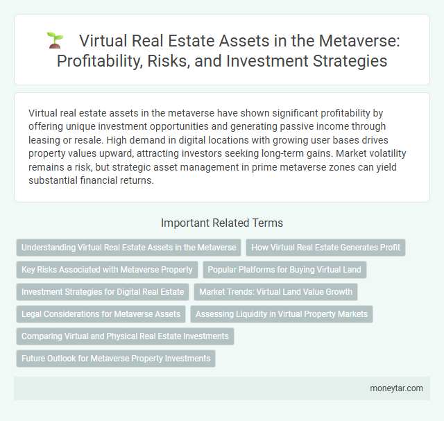 Virtual Real Estate Assets in the Metaverse: Profitability, Risks, and Investment Strategies