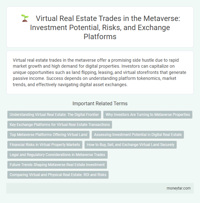 Virtual Real Estate Trades in the Metaverse: Investment Potential, Risks, and Exchange Platforms