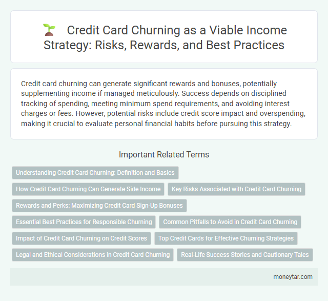 Credit Card Churning as a Viable Income Strategy: Risks, Rewards, and Best Practices
