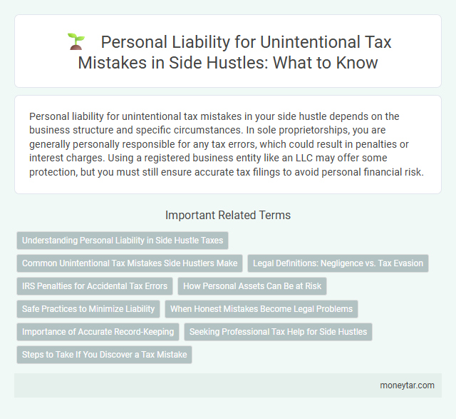 Personal Liability for Unintentional Tax Mistakes in Side Hustles: What to Know