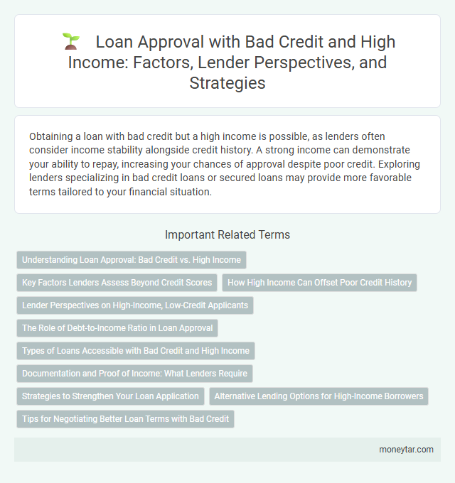 Loan Approval with Bad Credit and High Income: Factors, Lender Perspectives, and Strategies