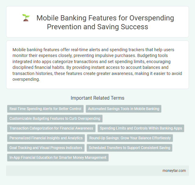 Mobile Banking Features for Overspending Prevention and Saving Success