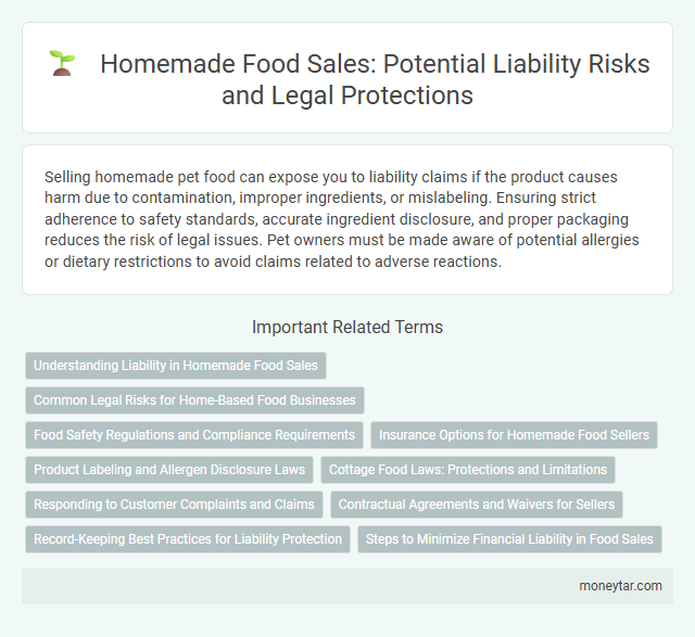 Homemade Food Sales: Potential Liability Risks and Legal Protections
