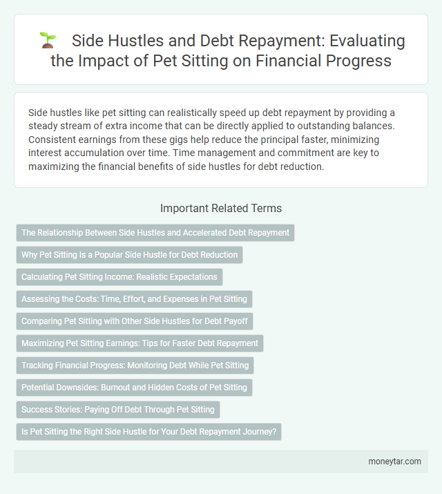Side Hustles and Debt Repayment: Evaluating the Impact of Pet Sitting on Financial Progress
