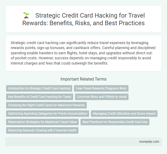 Strategic Credit Card Hacking for Travel Rewards: Benefits, Risks, and Best Practices
