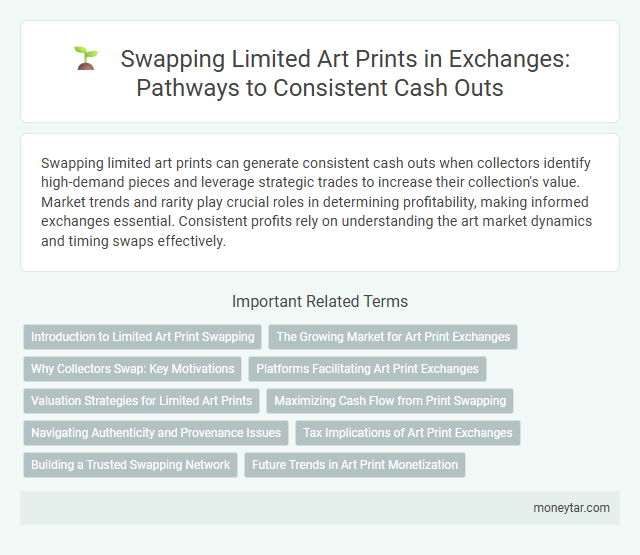 Swapping Limited Art Prints in Exchanges: Pathways to Consistent Cash Outs