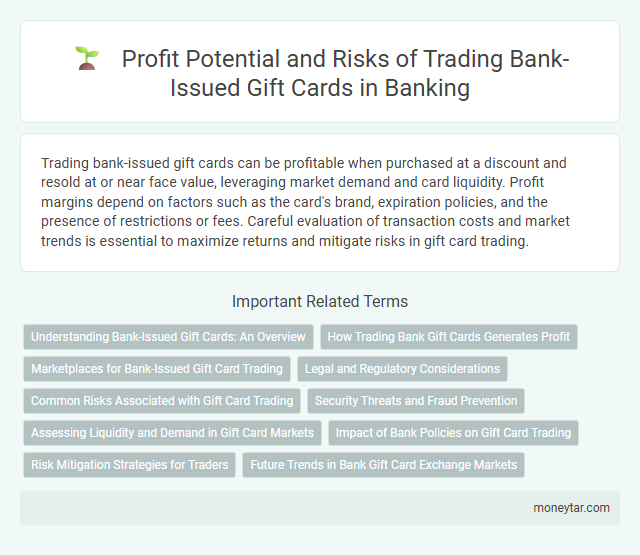 Profit Potential and Risks of Trading Bank-Issued Gift Cards in Banking