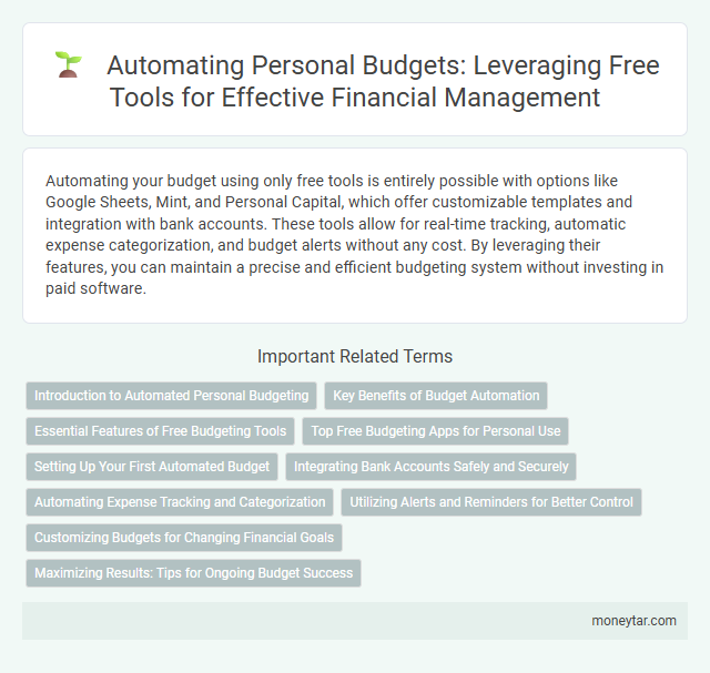 Automating Personal Budgets: Leveraging Free Tools for Effective Financial Management