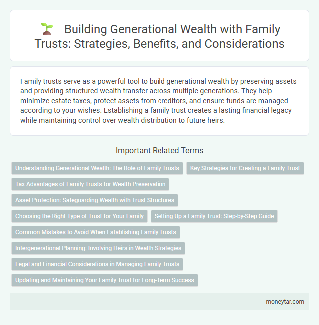 Building Generational Wealth with Family Trusts: Strategies, Benefits, and Considerations