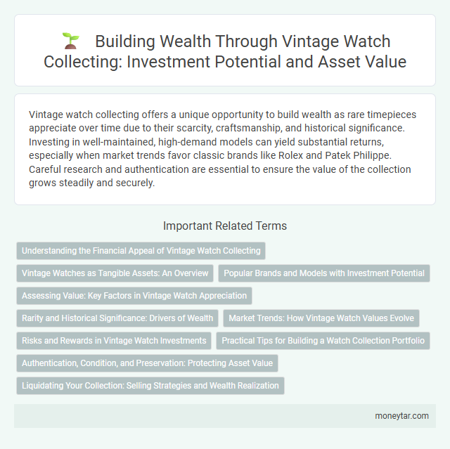 Building Wealth Through Vintage Watch Collecting: Investment Potential and Asset Value