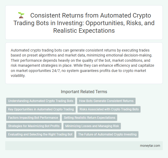 Consistent Returns from Automated Crypto Trading Bots in Investing: Opportunities, Risks, and Realistic Expectations
