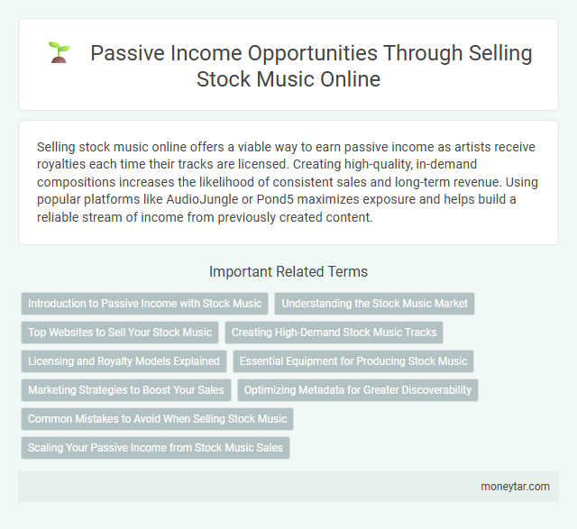 Passive Income Opportunities Through Selling Stock Music Online