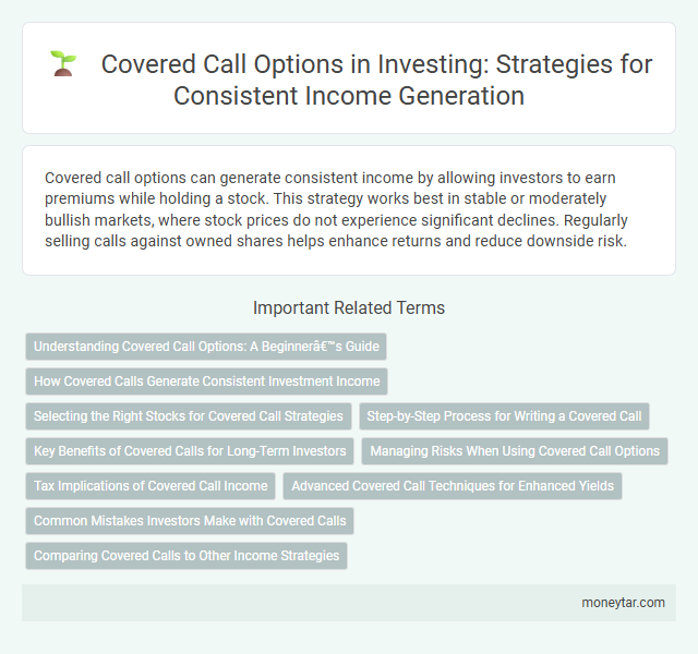 Covered Call Options in Investing: Strategies for Consistent Income Generation