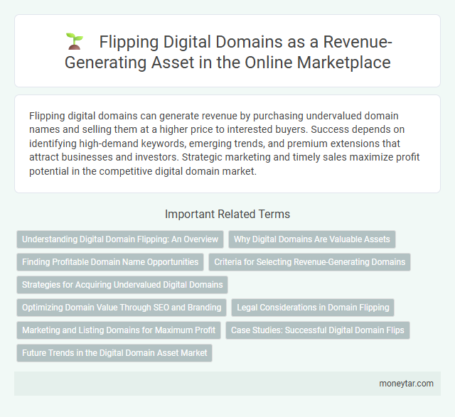 Flipping Digital Domains as a Revenue-Generating Asset in the Online Marketplace