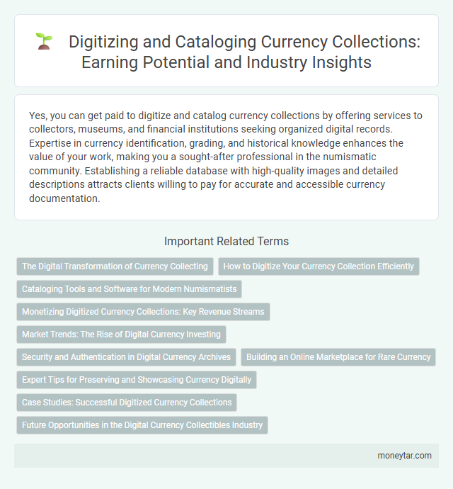 Digitizing and Cataloging Currency Collections: Earning Potential and Industry Insights