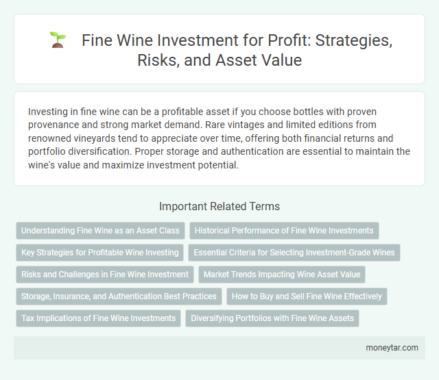 Fine Wine Investment for Profit: Strategies, Risks, and Asset Value