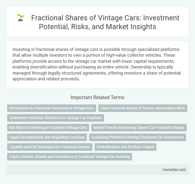 Fractional Shares of Vintage Cars: Investment Potential, Risks, and Market Insights