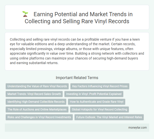 Earning Potential and Market Trends in Collecting and Selling Rare Vinyl Records