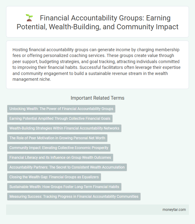 Financial Accountability Groups: Earning Potential, Wealth-Building, and Community Impact