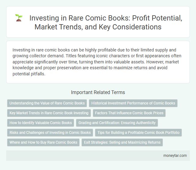 Investing in Rare Comic Books: Profit Potential, Market Trends, and Key Considerations