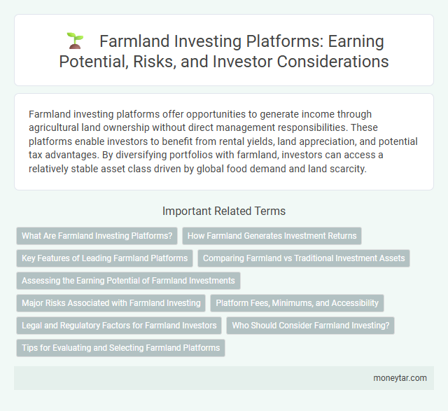 Farmland Investing Platforms: Earning Potential, Risks, and Investor Considerations