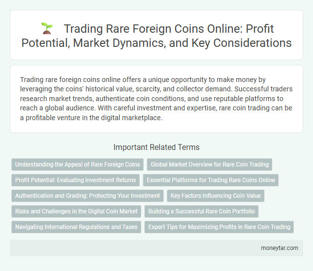 Trading Rare Foreign Coins Online: Profit Potential, Market Dynamics, and Key Considerations