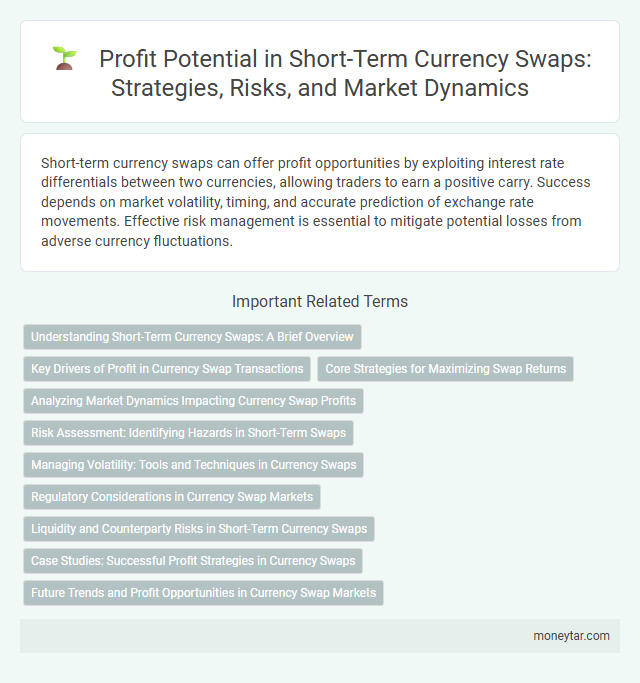 Profit Potential in Short-Term Currency Swaps: Strategies, Risks, and Market Dynamics