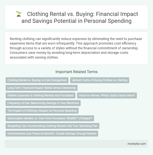 Clothing Rental vs. Buying: Financial Impact and Savings Potential in Personal Spending