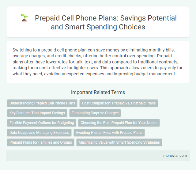 Prepaid Cell Phone Plans: Savings Potential and Smart Spending Choices