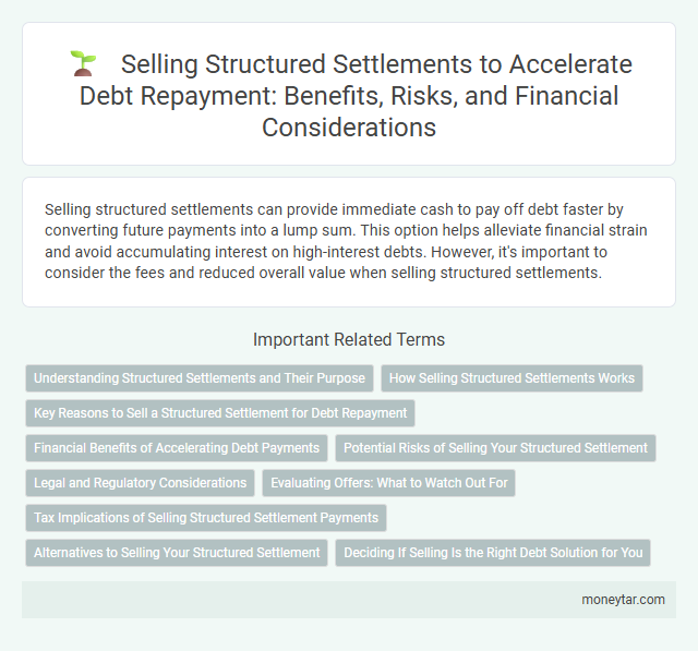 Selling Structured Settlements to Accelerate Debt Repayment: Benefits, Risks, and Financial Considerations