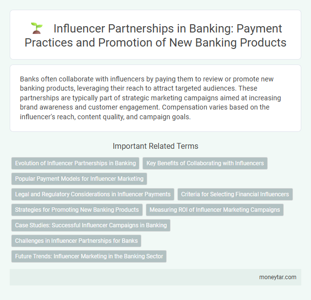 Influencer Partnerships in Banking: Payment Practices and Promotion of New Banking Products