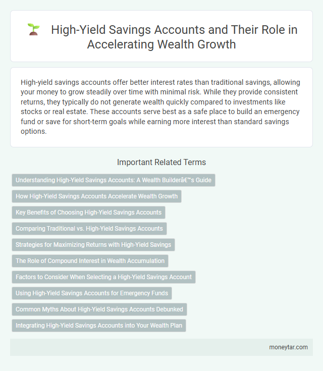 High-Yield Savings Accounts and Their Role in Accelerating Wealth Growth