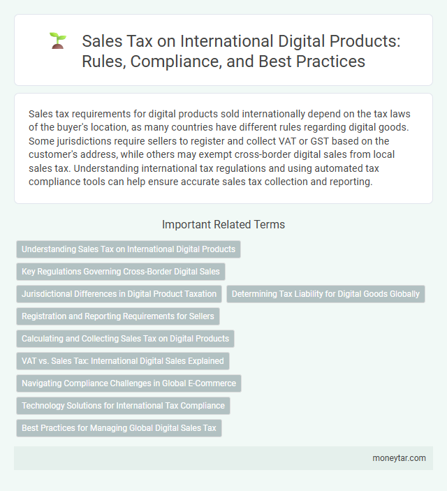 Sales Tax on International Digital Products: Rules, Compliance, and Best Practices