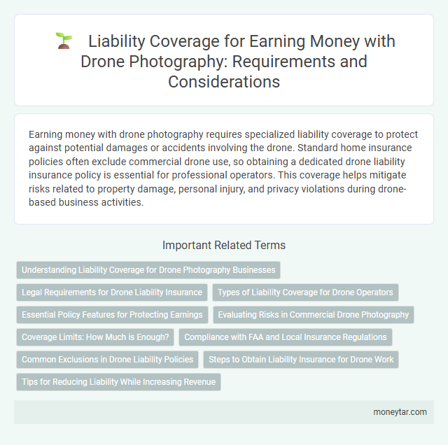Liability Coverage for Earning Money with Drone Photography: Requirements and Considerations
