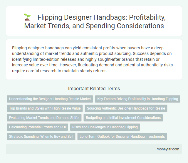 Flipping Designer Handbags: Profitability, Market Trends, and Spending Considerations